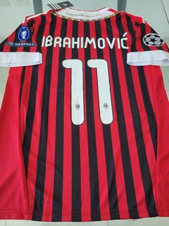 Camiseta adidas Milan Retro Titular 2011 2012 Ibrahimovic #11