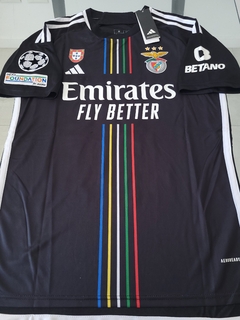 Camiseta Adidas Benfica Suplente Negra Otamendi 30 2023 2024 - comprar online