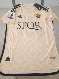 Camiseta Adidas AS Roma HeatRdy Suplente Beige Dybala 21 2023 2024 Match - comprar online