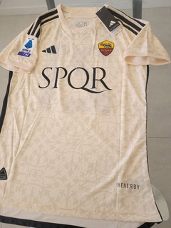 Camiseta Adidas AS Roma HeatRdy Suplente Beige Dybala 21 2023 2024 Match en internet