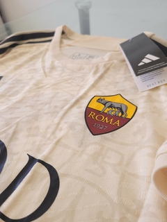 Camiseta Adidas AS Roma HeatRdy Suplente Beige Dybala 21 2023 2024 Match - tienda online