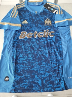 Camiseta Adidas retro Marsella Celeste 2011 2012