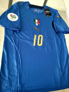 Camiseta Puma Italia Retro 2006 #10 Totti - Roda Indumentaria