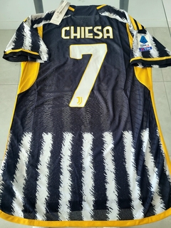 Camiseta Adidas Juventus HeatRdy Titular Chiesa 7 2023 2024 Match