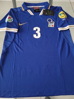Camiseta Nike Italia Retro Titular Maldini 3 1996 - comprar online