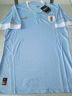 Camiseta Puma Uruguay Authentic Titular 2022 2023 Qatar Match