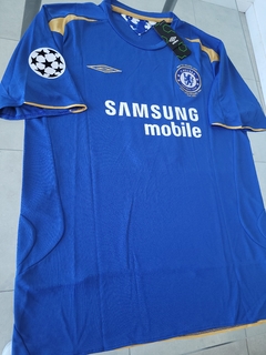 Camiseta Umbro Retro Chelsea Titular Lampard 8 2005 2006 - Roda Indumentaria