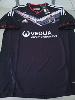 Camiseta Adidas Retro Lyon 2012 2013 Negra