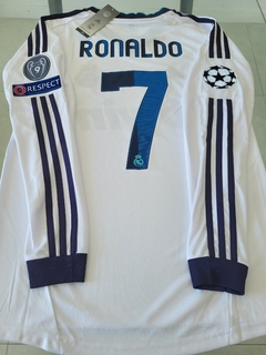 Camiseta adidas Real Madrid Manga Larga Retro Titular Ronaldo 7 2012 2013