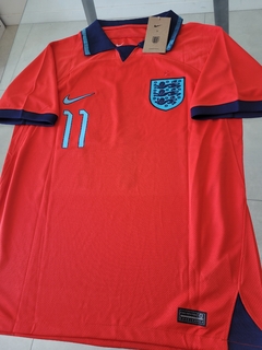 Camiseta Nike Inglaterra Roja Foden 11 2022 2023 Qatar - Roda Indumentaria