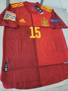 Camiseta adidas España HeatRdy Titular Sergio Ramos #15 2021 MATCH en internet