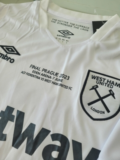 Camiseta Umbro West Ham Suplente Blanca Lucas Paqueta 11 2022 2023 - tienda online