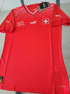 Camiseta Puma Suiza Authentic Titular 2022 2023 Match - comprar online