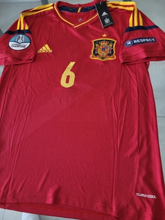 Camiseta adidas Retro España Titular Iniesta #6 2011 2012 en internet