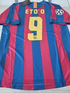 Camiseta Nike Retro Barcelona FC Titular 2006 Eto'o 9