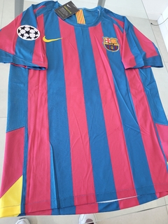 Camiseta Nike Retro Barcelona FC Titular 2006 Eto'o 9 - Roda Indumentaria