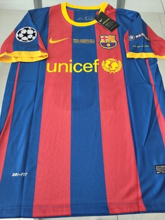 Camiseta Nike Retro Barcelona Titular Messi 2010 2011 - comprar online