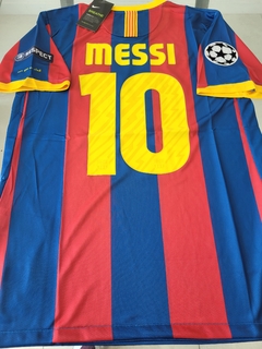 Camiseta Nike Retro Barcelona Titular Messi 2010 2011