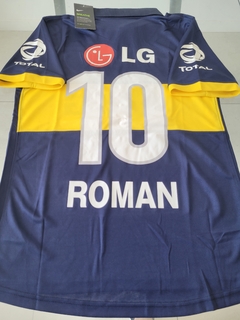 Camiseta Nike Retro Boca Juniors Titular #10 Roman Riquelme 2009 2010