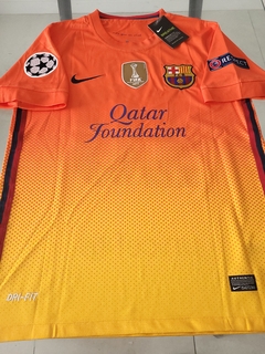 Camiseta Nike Retro Barcelona FC Suplente Naranja 2012 2013 Messi #10 - comprar online