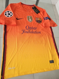 Camiseta Nike Retro Barcelona FC Suplente Naranja 2012 2013 Messi #10 - Roda Indumentaria