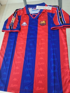 Camiseta Kappa Barcelona Retro Guardiola #4 1996 en internet