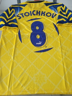 Camiseta Puma Retro Parma Amarilla 1995 1996 Stoichkov 8
