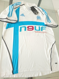 Camiseta Adidas Retro Olympique Marsella Blanca Nasri 22 2005 2006 - Roda Indumentaria
