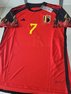 Camiseta Adidas Belgica Titular De Bruyne 2022 2023 Qatar - Roda Indumentaria