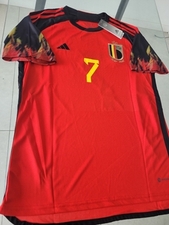 Camiseta Adidas Belgica Titular De Bruyne 2022 2023 Qatar - Roda Indumentaria