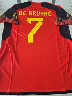 Camiseta Adidas Belgica Titular De Bruyne 2022 2023 Qatar - Roda Indumentaria