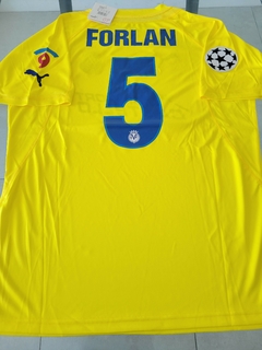 Camiseta Puma Villarreal Retro 2006 #5 Forlan