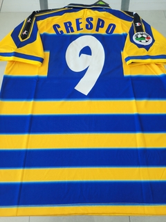 Camiseta Champion Retro Parma Titular #9 Crespo 1999 2000