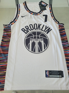 Musculosa Basquet Brooklyn Nets MATCH Blanca Durant #7 en internet