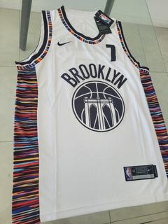 Musculosa Basquet Brooklyn Nets MATCH Blanca Durant #7 en internet