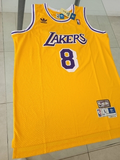 Musculosa adidas Retro LA Lakers MATCH Amarilla Kobe Bryant #8 en internet