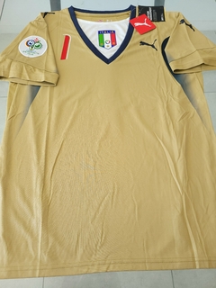 Camiseta Puma Italia Retro Arquero Dorada Buffon 1 2006