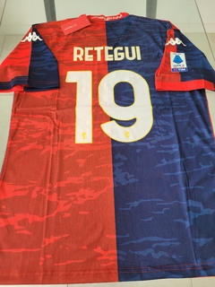 Camiseta Kappa Genoa Titular Retegui 19 2023 2024