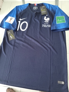 Camiseta Nike Retro Francia Titular Mbappe 10 2018 - comprar online