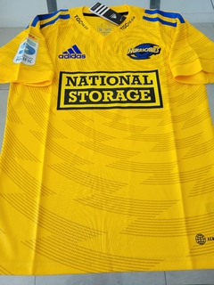 Camiseta Adidas Rugby Hurricanes Amarilla 2023 2024