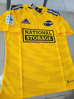 Camiseta Adidas Rugby Hurricanes Amarilla 2023 2024 en internet