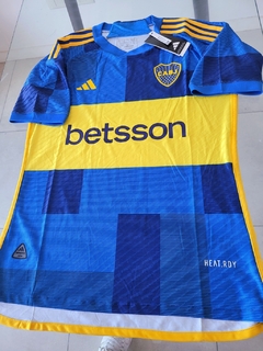 Camiseta Adidas HeatRdy Boca Titular Betsson 2023 2024 Match #SALE en internet