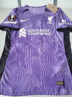 Camiseta Nike Liverpool Vaporknit Suplente Violeta MAC ALLISTER 10 2023 2024 Match - comprar online