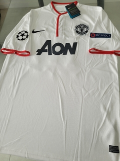 Camiseta Umbro Manchester United Retro Blanca Rooney 10 2013 2014 en internet