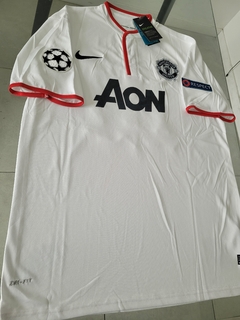 Camiseta Umbro Manchester United Retro Blanca Rooney 10 2013 2014 - Roda Indumentaria