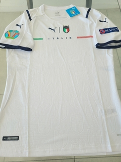 Camiseta Puma Italia Suplente Blanca 2020 2021