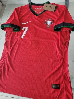 Camiseta Nike Vaporknit Portugal Titular Ronaldo 7 2024 2025 Match en internet