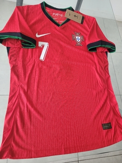 Camiseta Nike Vaporknit Portugal Titular Ronaldo 7 2024 2025 Match - Roda Indumentaria