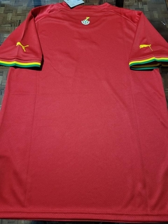 Camiseta Puma Ghana Suplente Roja 2022 2023 Qatar - Roda Indumentaria