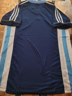 Camiseta adidas Retro Argentina Suplente Azul 1998 #RODAINDUMENTARIA - Roda Indumentaria